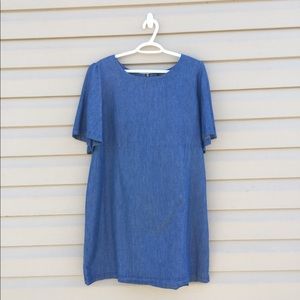 Papermoon Denim Dress Women’s Size Large NWOT